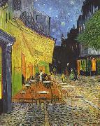 Vincent Van Gogh The CafeTerrace on the Place du Forum, Arles, at Night September Spain oil painting artist